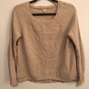 JCrew sweater with elbow patches